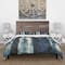 Designart 'Deep Woods II Indigo' Cottage Bedding Set - Duvet Cover & Shams